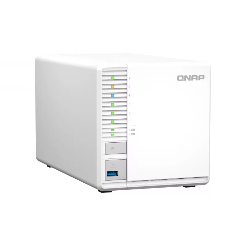 QNAP TS-364 NAS Tower Intel® Celeron® N5095 8 GB DDR4 0 TB QNAP Turbo System White