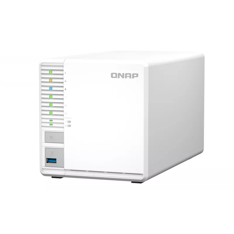 QNAP TS-364 NAS Tower Intel® Celeron® N5095 8 GB DDR4 0 TB QNAP Turbo System White