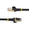 StarTech.com 5m CAT6a Ethernet Cable - 10 Gigabit Shielded Snagless RJ45 100W PoE Patch Cord - 10GbE STP Network Cable w/Strain Relief - Black Individually Tested/Wiring is UL Certified/TIA
