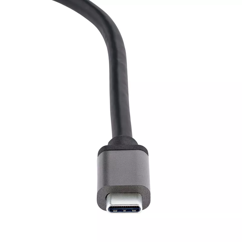 StarTech.com USB-C to Dual Displayport 1.4 Adapter, USB Type-C Multi-Monitor MST Hub, Dual 5K 60Hz DP Laptop Display Extender / Splitter, HDR, Extra-Long Built-In Cable - Windows Only