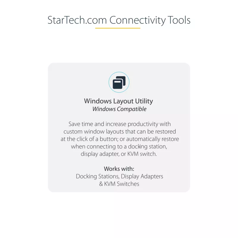 StarTech.com USB-C to Dual Displayport 1.4 Adapter, USB Type-C Multi-Monitor MST Hub, Dual 5K 60Hz DP Laptop Display Extender / Splitter, HDR, Extra-Long Built-In Cable - Windows Only