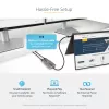 StarTech.com USB-C to Dual Displayport 1.4 Adapter, USB Type-C Multi-Monitor MST Hub, Dual 5K 60Hz DP Laptop Display Extender / Splitter, HDR, Extra-Long Built-In Cable - Windows Only