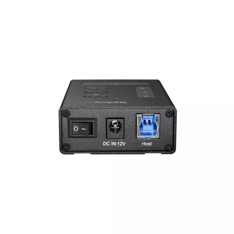 StarTech.com 4 Port USB 3.0 Hub - USB Type-A to 1x USB-C & 3x USB-A - Commercial Metal USB Hub - SuperSpeed 5Gbps USB 3.1/3.2 Gen 1 - Self Powered - BC 1.2 Fast Charge - Mountable/Rugged~4 Port USB 3.0 Hub - USB Type-A to 1x USB-C & 3x USB-A - Commercial Metal USB Hub - SuperSpeed USB 3.2 Gen 1 (5Gbps)- Self Powered - BC 1.2 Fast Charge - Mountable/Rugged
