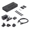 StarTech.com 7 Port USB C Hub - USB Type-C to 2x USB-C/5x USB-A - Commercial Metal USB 3.0 Hub - SuperSpeed USB 3.2 Gen 1 (5Gbps) - Self Powered - BC 1.2 Fast Charge - Mountable/Rugged