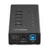 StarTech.com 7 Port USB C Hub - USB Type-C to 2x USB-C/5x USB-A - Commercial Metal USB 3.0 Hub - SuperSpeed USB 3.2 Gen 1 (5Gbps) - Self Powered - BC 1.2 Fast Charge - Mountable/Rugged