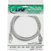 InLine Patch Cable F/UTP Cat.5e grey 1m