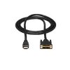 StarTech.com 6 ft HDMI to DVI-D Cable - M/M, 1.8 m, HDMI, DVI-D, Male, Male, Straight