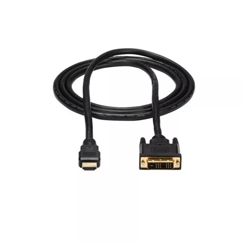 StarTech.com 6 ft HDMI to DVI-D Cable - M/M, 1.8 m, HDMI, DVI-D, Male, Male, Straight