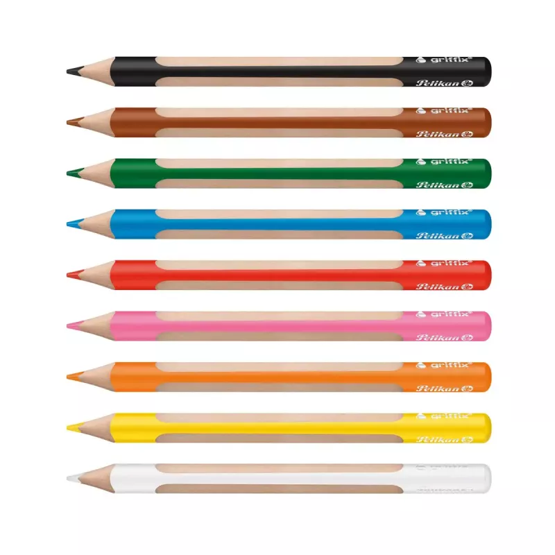 Watercolour pencil Pelikan griffix Multicolour 10 pc(s)