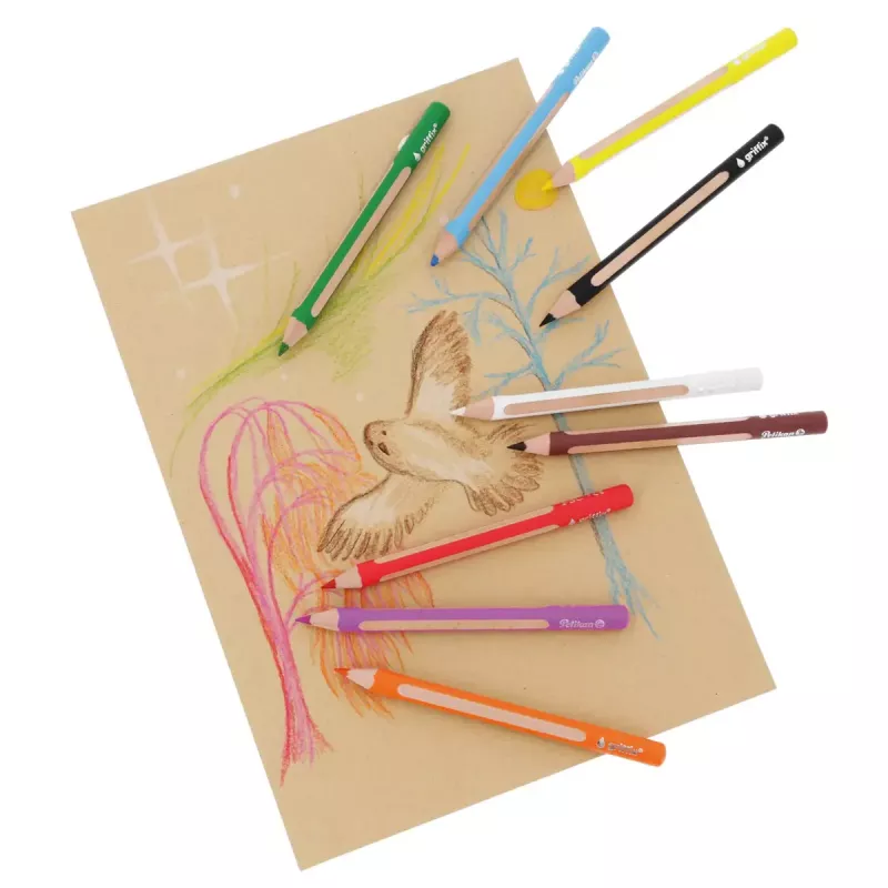 Watercolour pencil Pelikan griffix Multicolour 10 pc(s)