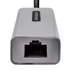 StarTech.com USB-C to Ethernet Adapter, USB 3.0 to Gigabit Ethernet Network Adapter - 10/100/1000 Mbps, USB-C to RJ45 Ethernet Adapter (GbE), 12in Attached Cable, Driverless Install
