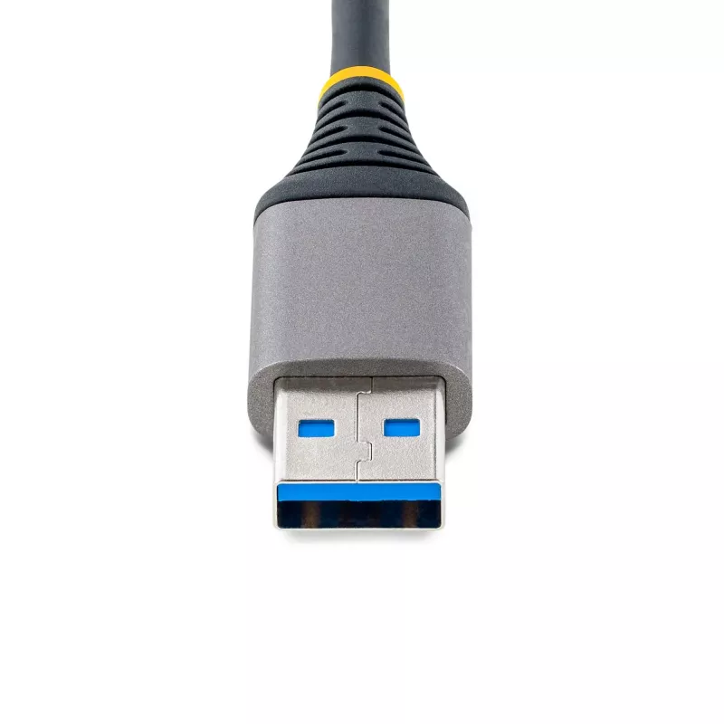 StarTech.com 4-Port USB Hub - USB 3.0 5Gbps, Bus Powered, USB-A to 4x USB-A Hub w/ Optional Auxiliary Power Input - Portable Desktop/Laptop USB Hub, 1ft/30cm Cable, USB Expansion Hub
