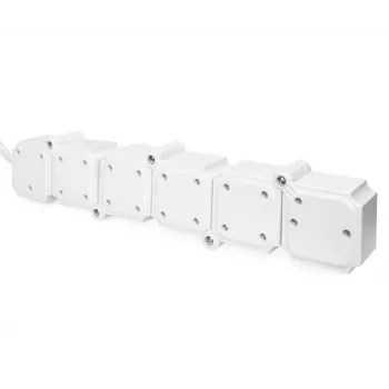 Power Strip Digitus Flexible 4-way with 2 USB Ports & Switch