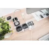 Power Strip Digitus Flexible 4-way with 2 USB Ports & Switch