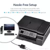StarTech.com 10/100Mbps Ethernet to USB 2.0 Network LPR Print Server