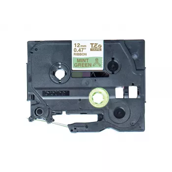 Brother TZE-RM34 label-making tape Gold on mint colour