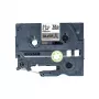 Brother TZE-R951 label-making tape Black on silver