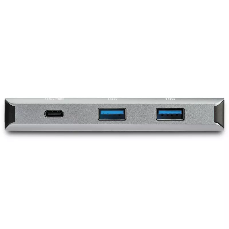 StarTech.com 4 Port USB C Hub (10Gbps) to 3x USB-A & 1x USB-C - 100W Power Delivery Passthrough Charging - Portable USB 3.1 Gen 2/USB 3.2 Gen 2 Type C Laptop Adapter - Works w/ TB3~4 Port USB C Hub (10Gbps) to 3x USB-A & 1x USB-C - 100W Power Delivery Passthrough Charging - Portable USB 3.2 Gen 2 Type C Laptop Adapter - Works w/ TB3