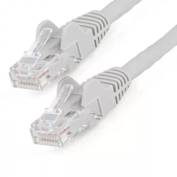 StarTech.com 7m CAT6 Ethernet Cable - LSZH (Low Smoke Zero Halogen) - 10 Gigabit 250Mhz 100W PoE RJ45 10GbE UTP Network Patch Cord Snagless with Strain Relief - Grey, CAT 6, ETL Verified, 24AWG