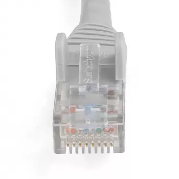 StarTech.com 7m CAT6 Ethernet Cable - LSZH (Low Smoke Zero Halogen) - 10 Gigabit 250Mhz 100W PoE RJ45 10GbE UTP Network Patch Cord Snagless with Strain Relief - Grey, CAT 6, ETL Verified, 24AWG