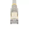 StarTech.com 1m CAT6a Ethernet Cable - 10 Gigabit Shielded Snagless RJ45 100W PoE Patch Cord - 10GbE STP Network Cable w/Strain Relief - Grey Individually Tested/Wiring is UL Certified/TIA