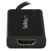 StarTech.com USB C to HDMI 2.0 Adapter with Power Delivery - 4K 60Hz USB Type-C to HDMI Display Video Converter - 60W PD Pass-Through Charging Port - Thunderbolt 3 Compatible - Black