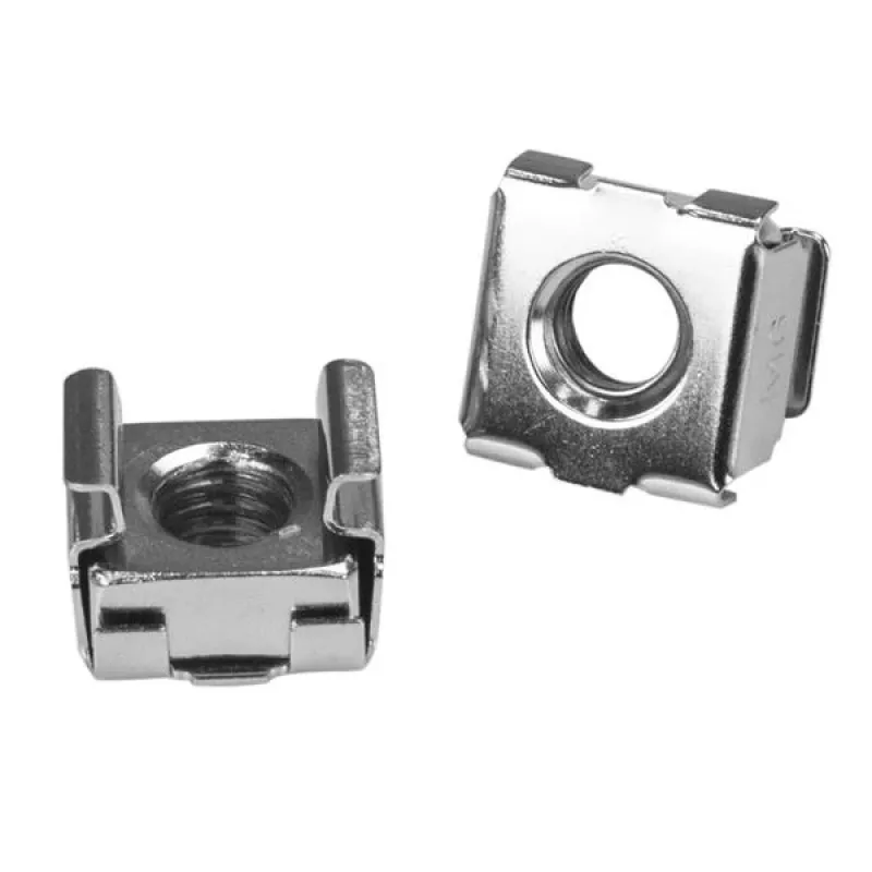 StarTech.com M6 Rack Screws and M6 Cage Nuts - 20 Pack