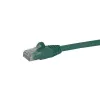StarTech.com 2m CAT6 Ethernet Cable - Green CAT 6 Gigabit Ethernet Wire -250MHz 100W PoE RJ45 UTP Network/Patch Cord Snagless w/Strain Relief Individually Tested