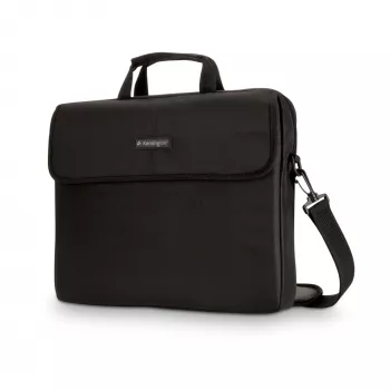 Kensington Simply Portable 15.6'' Laptop Sleeve- Black, Sleeve case, 39.6 cm (15.6 inch), Shoulder strap, 420 g