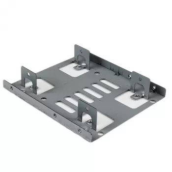 StarTech.com Dual 2.5 inch to 3.5 inch HDD Bracket for SATA Hard Drives - 2 Drive 2.5 inch to 3.5 inch Bracket for Mounting Bay