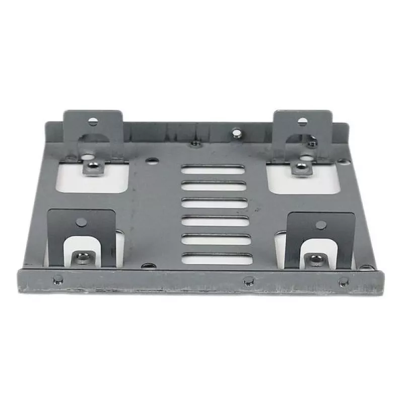 StarTech.com Dual 2.5 inch to 3.5 inch HDD Bracket for SATA Hard Drives - 2 Drive 2.5 inch to 3.5 inch Bracket for Mounting Bay