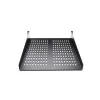 StarTech.com 2U Server Rack Shelf - Universal Vented Rack Mount Cantilever Tray for 19 inch Network Equipment Rack & Cabinet - Heavy Duty Steel – Weight Capacity 50lb/23kg - 22 inch Deep Shelf, Black