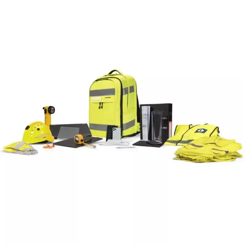DICOTA Hi-Vis Backpack Yellow EN ISO 20471:2013 Certification