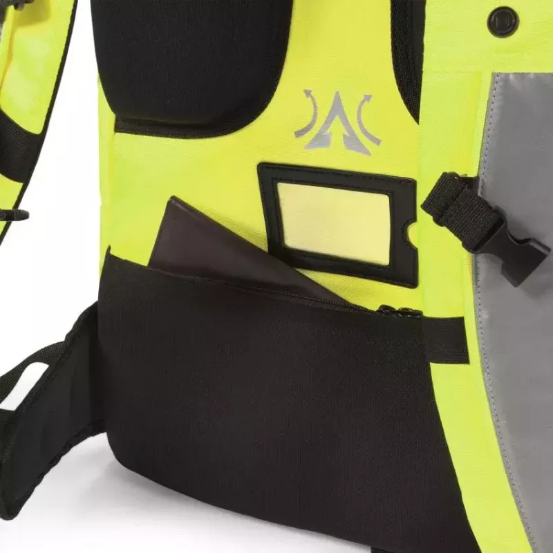 DICOTA Hi-Vis Backpack Yellow EN ISO 20471:2013 Certification