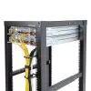 StarTech.com 1U Vertical Server Rack Cable Management D-Ring Hook - 2.2x3.9in (5.7x10cm)