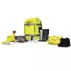Backpack DICOTA Hi-Vis Yellow Polyethylene terephthalate (PET) Thermoplastic polyurethane (TPU)