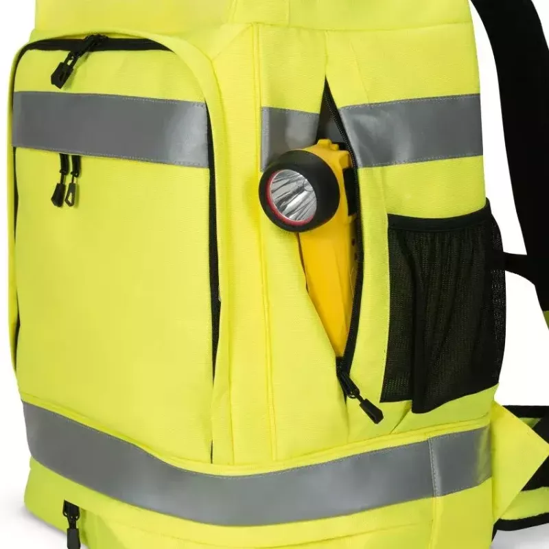 Backpack DICOTA Hi-Vis Yellow Polyethylene terephthalate (PET) Thermoplastic polyurethane (TPU)