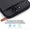 StarTech.com USB-C to VGA Adapter - Black - 1080p - Video Converter For Your MacBook Pro - USB C to VGA Display Dongle - Upgraded Version is CDP2VGAEC