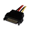StarTech.com 12in SATA to LP4 Power Cable Adapter - F/M, SATA 15-pin, Molex (4-pin), 0.3048 m, Male, Female, Straight
