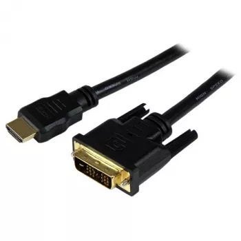 StarTech.com 1.5m HDMI® to DVI-D Cable - M/M, 1.5 m, HDMI, DVI-D, Male, Male, Gold