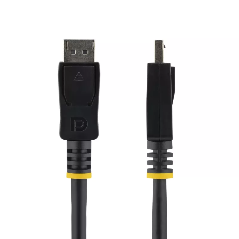 StarTech.com 50cm (1ft) DisplayPort 1.2 Cable - 4K x 2K Ultra HD VESA Certified DisplayPort Cable - Short DP to DP Cable for Monitor - Slim DP Video/Display Cord - Latching DP Connectors