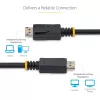 StarTech.com 2m (6ft) DisplayPort 1.2 Cable - 4K x 2K Ultra HD VESA Certified DisplayPort Cable - DP to DP Cable for Monitor - DP Video/Display Cord - Latching DP Connectors