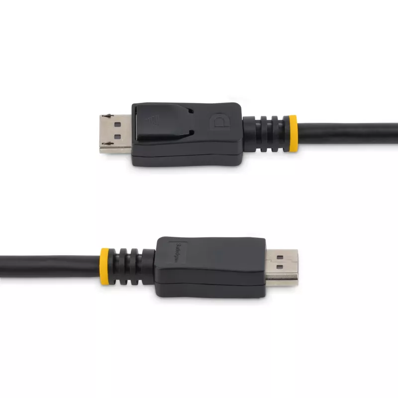 StarTech.com 5m (15ft) DisplayPort 1.2 Cable - 4K x 2K Ultra HD VESA Certified DisplayPort Cable - DP to DP Cable for Monitor - DP Video/Display Cord - Latching DP Connectors