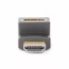 StarTech.com Down Angle HDMI 2.0 Adapter, Male to Female, Vertical 90-Degree Angled HDMI Port Saver, 4K 60Hz, High Speed HDMI Connector Extension, M/F