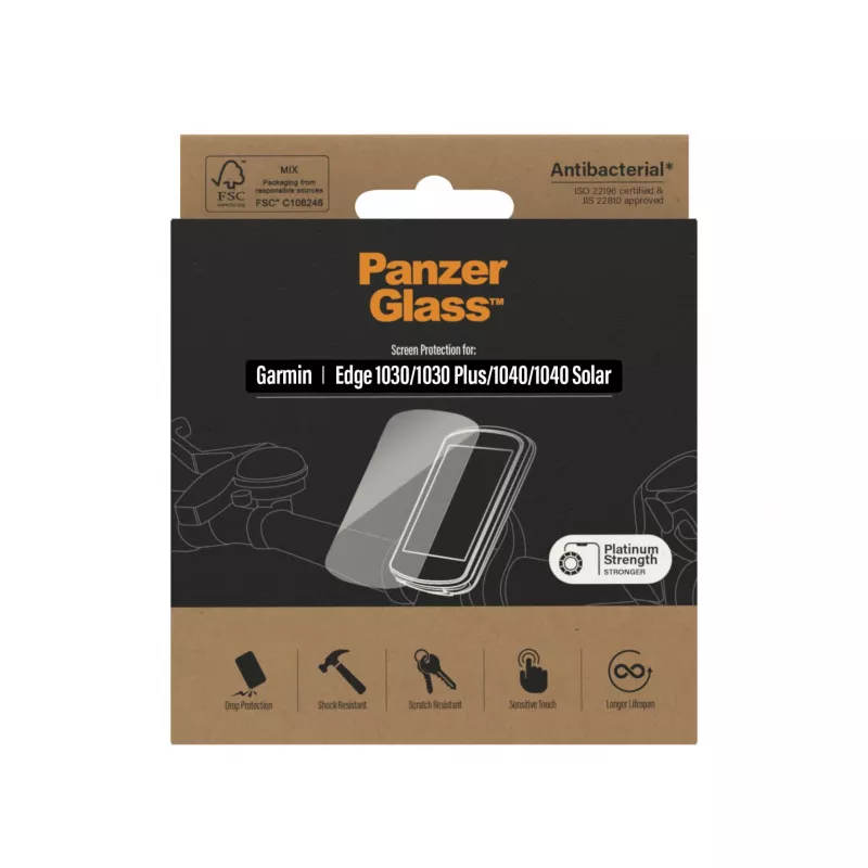 PanzerGlass Screen Protector Garmin Edge 1030 1040 Anti-Glare Tempered Glass