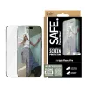PanzerGlass SAFE. by ® Screen Protection w. Black Frame iPhone 16 Pro | Ultra-Wide Fit