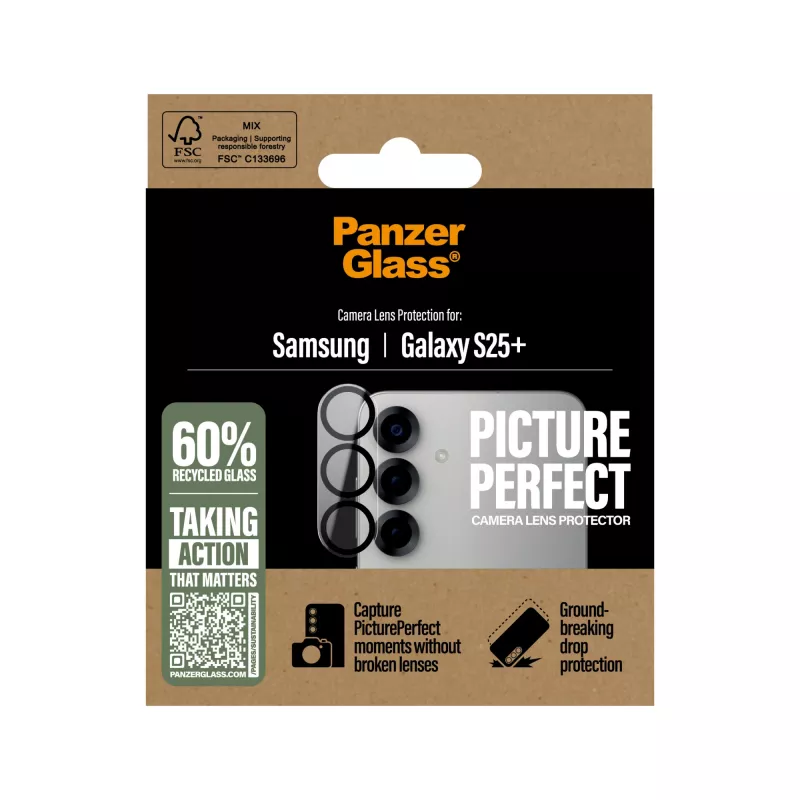 PanzerGlass ® PicturePerfect Camera Lens Protector Samsung Galaxy S25+