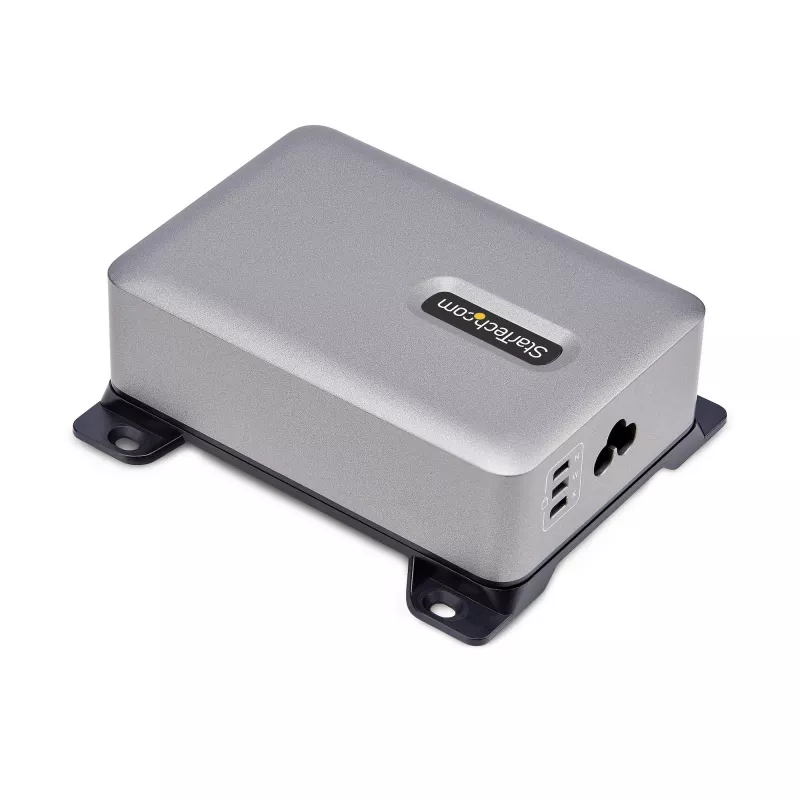 StarTech.com 4-Port Multi-Device USB-C Charger, 240W Total, Single Port 140W EPR, PD 3.1, Screw Locking Ports, Boardrooms, Bracket incl. for Surface Mounting