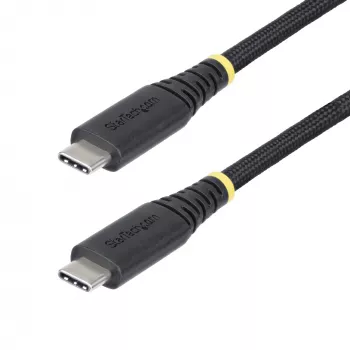 StarTech.com 10ft (3m) USB-C Charging Cable, Durable and Ultra-Flexible, 240W (5A) PD EPR, USB 2.0 Laptop Charger Cable, USB-IF Certified, Rugged USB-C Charging Cord