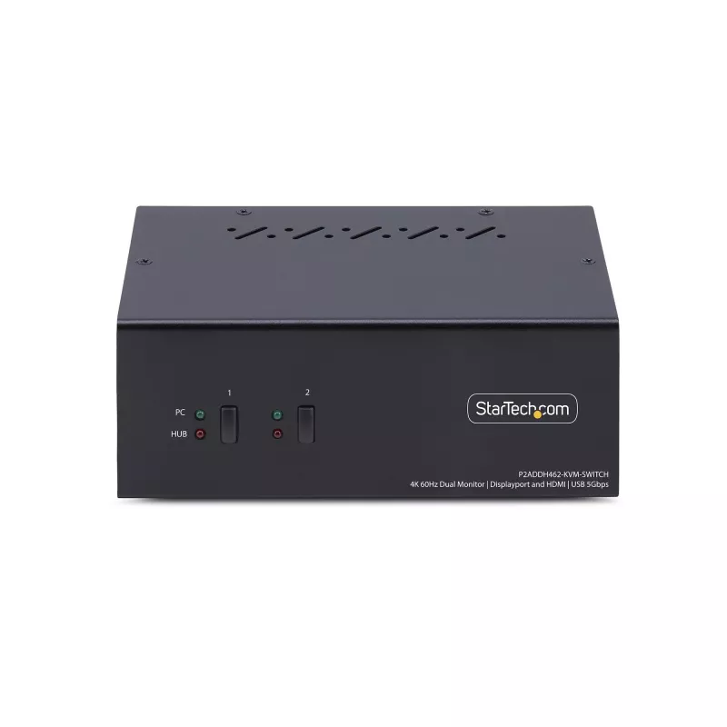 StarTech.com P2ADDH462-KVM-SWITCH KVM switch Black